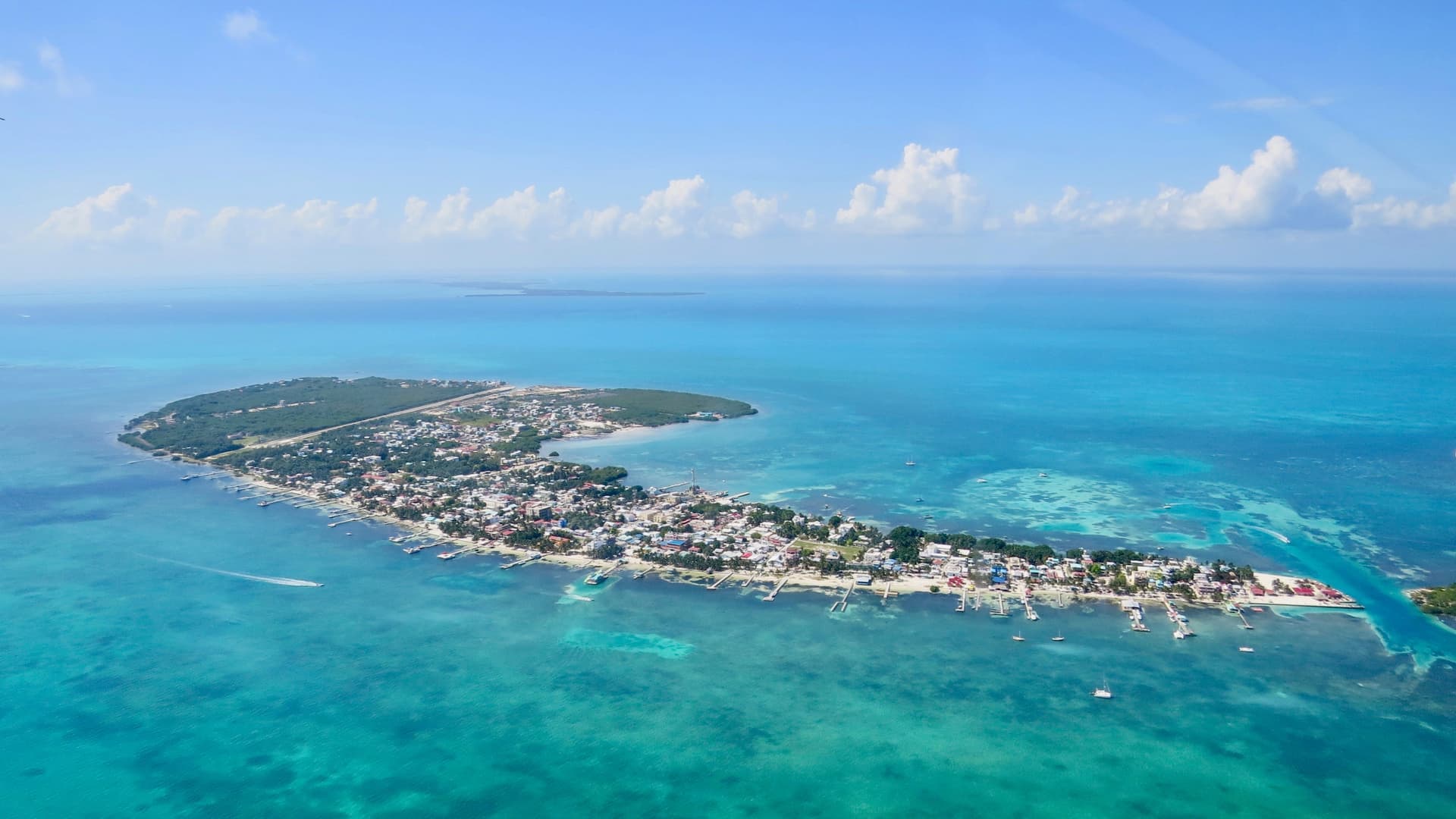 Cayes et barrière de corail